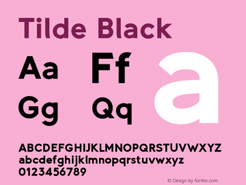Tilde Black Version 1.1 | wf-rip DC20161010图片样张