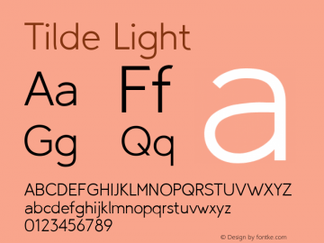 Tilde Light Version 1.1 | wf-rip DC20161010图片样张
