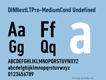 DIN Next LT Pro Medium Condensed linotype.din-next.pro-condensed-medium.wfkit2.version.4JdU图片样张