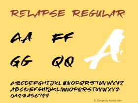 RElapse Regular Version 1.000图片样张