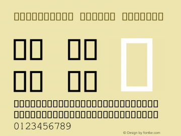 Estrangelo Edessa Regular Version 1.00图片样张