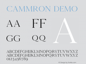 Cammron Demo Version 1.002;Fontself Maker 2.2.1图片样张