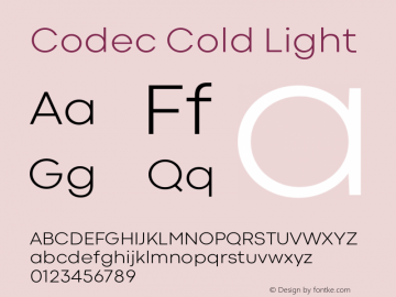 Codec Cold Light 1.000图片样张