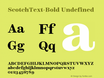 Scotch Text Bold Version 1.000;PS 001.000;hotconv 1.0.88;makeotf.lib2.5.64775;com.myfonts.easy.positype.scotch.text-bold.wfkit2.version.55kv图片样张