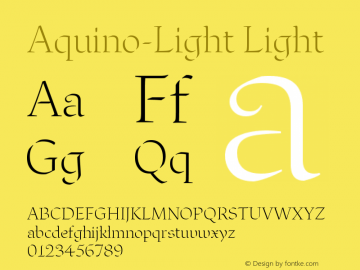 Aquino-Light Version 1.0图片样张