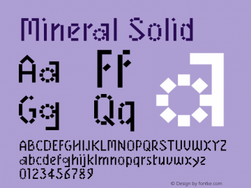 Mineral-Solid Version 1.101 | wf-rip DC20140620图片样张