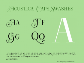 ☞Acustica-CapsSwashes 1.000;com.myfonts.easy.andinistas.acustica.caps-swashes.wfkit2.version.4aHH Font Sample