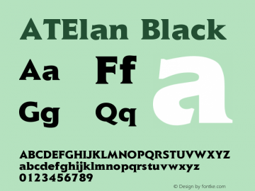 AT Elan Black Version 1.0图片样张