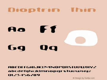 Dioptrin-Thin Version 001.000图片样张