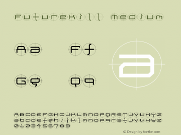 FutureKill-Medium Version 001.000 Font Sample