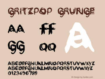 GritzpopGrunge Version 001.000图片样张