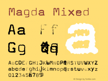 Magda-Mixed Version 001.000图片样张