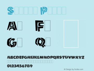 Shaman Plain Version 1.0 Font Sample