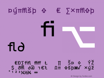 Typestar-OCRExpert Version 001.000 Font Sample