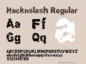 Hacknslash Regular HNS1.0图片样张