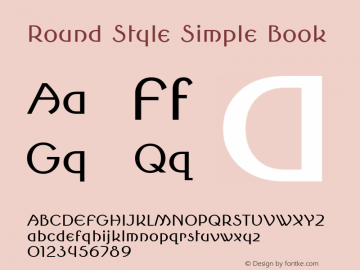 Round Style Simple Version 2.000图片样张