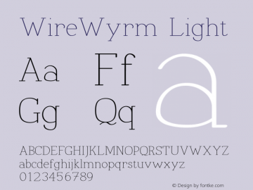 WireWyrm Version 001.000图片样张