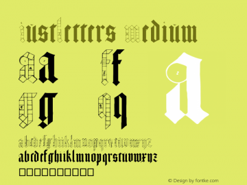 Just Letters Version 002.000图片样张
