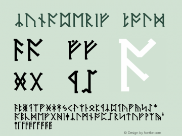 Runa Serif Version 001.000 Font Sample