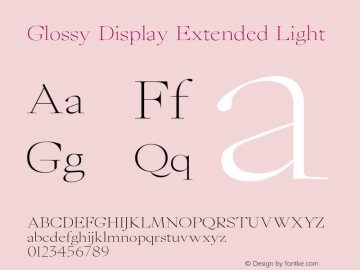 GlossyDisplayExtended-Light Version 1.0 | wf-rip DC20180525图片样张