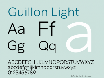 Guillon-Light Version 1.1 | wf-rip DC20160515图片样张