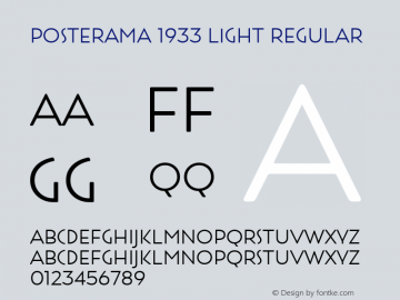 Posterama 1933 Light Version 1.00图片样张