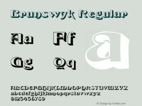 Brunswyk The IMSI MasterFonts Collection, tm 1995, 1996 IMSI (International Microcomputer Software Inc.) Font Sample