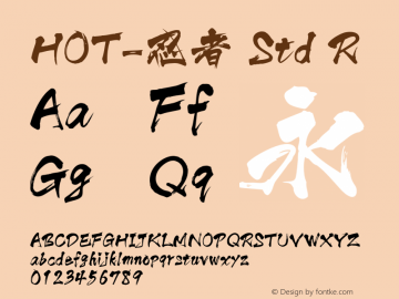 HOT-忍者 Std R 图片样张