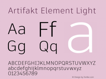 ArtifaktElement-Light Version 2.201图片样张