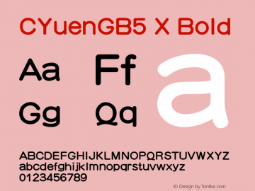 CYuenGB5-Xbold 2.40图片样张
