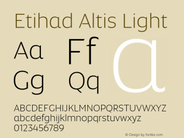 Etihad Altis Light Light Version 3.000图片样张
