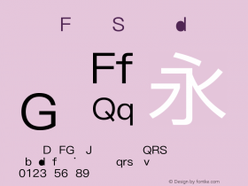 PingFang SC Medium Version 1.20 June 12, 2015 Font Sample