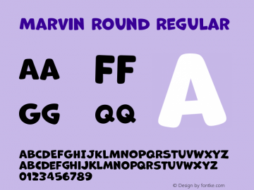 Marvin Round Regular Version 2.000图片样张