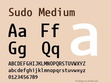 Sudo Medium Version 0.034图片样张