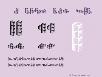 Tetriso Regular Version 1.000 Font Sample