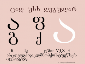 AcadNusx Converted from E:\LACAD.TF1 by ALLTYPE Font Sample
