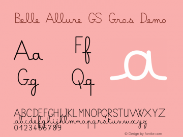 Belle Allure GS GrosDemo Version 1.02图片样张