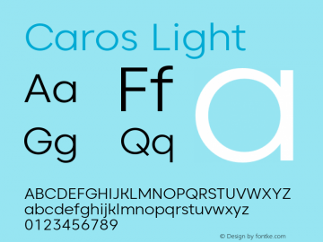 Caros Light Version 1.001图片样张