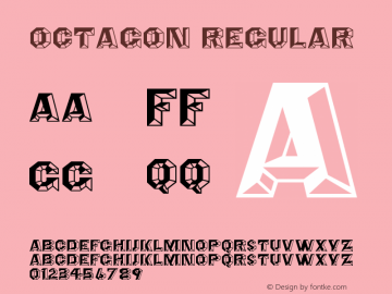 Octagon Altsys Fontographer 3.5  12/28/92图片样张
