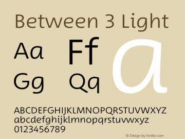 Between 3 Light Version 1.00图片样张