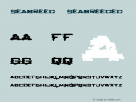 Seabreed 2 Seabreeded Version 1.00 Font Sample