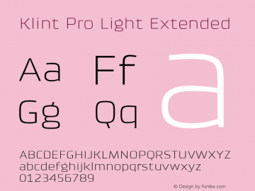 Klint Pro Light Extended Version 1.00图片样张