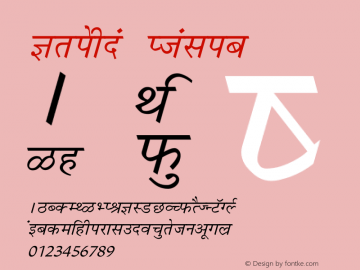Krishna Italic Converted from C:\LBFCD\LYS_FONT\KRISHNA.TF1 by ALLTYPE图片样张