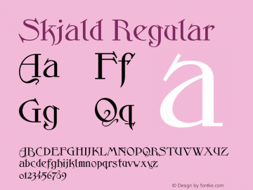 Skjald Version 1.00图片样张