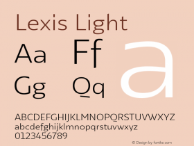 Lexis Light Version 1.000图片样张