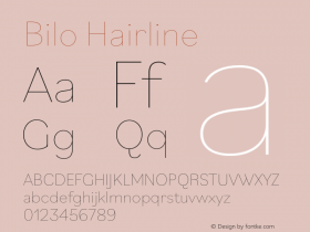 Bilo-Hairline Version 1.0 | wf-rip DC20180505图片样张