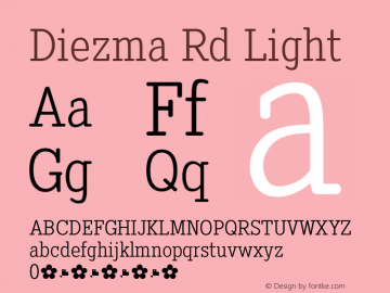 Diezma Rd Light Version 1.179图片样张