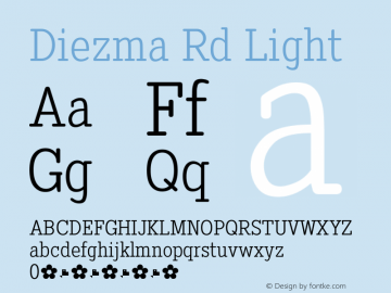 Diezma Rd Light Version 1.179图片样张