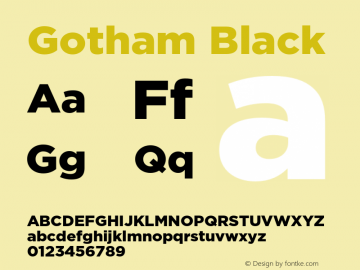 Gotham-Black Version 3.301图片样张