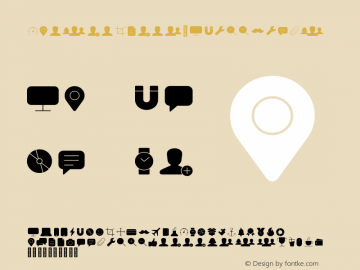 Panton Icons A Fill Light Version 1.000图片样张